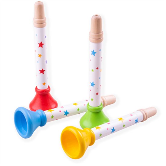 Bigjigs Toys Trumpetka hvězdičky 1 ks