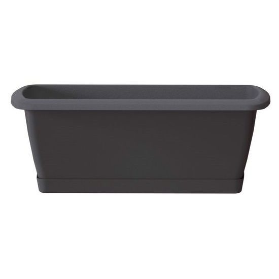 Truhlík s miskou RESPANA SET antracit 59cm