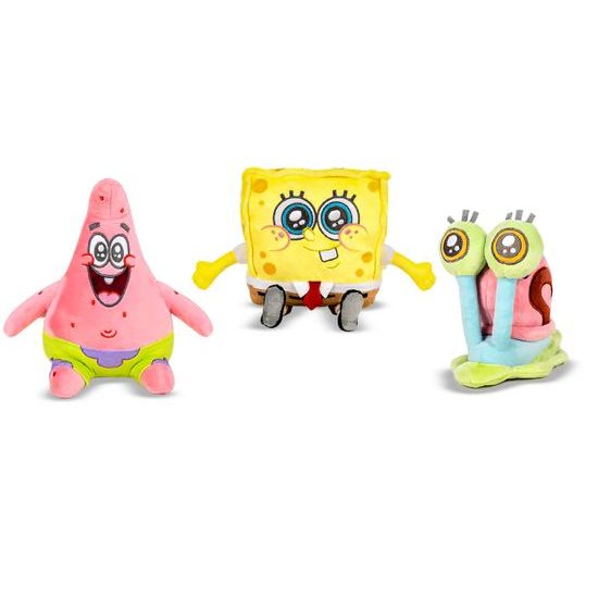SpongeBob plyšový 21cm roztomilý 3druhy 0m+