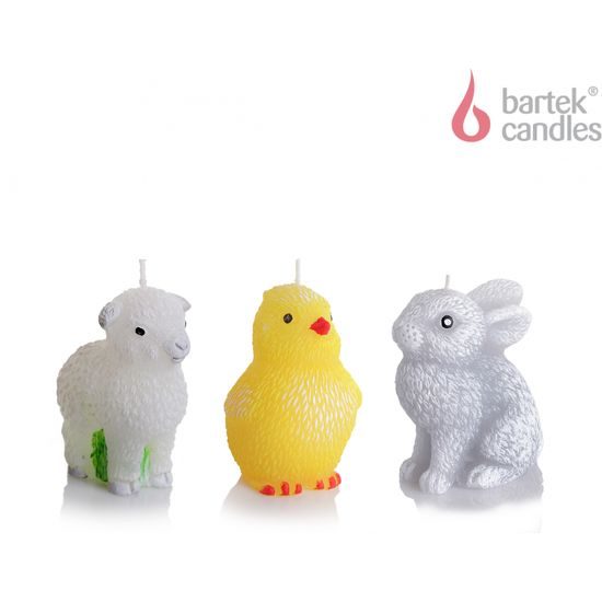 Bartek Svíčka Figurka 75 Happy Easter mix