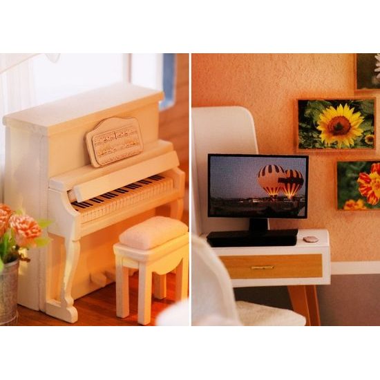 2Kids Toys miniatura domečku Dům barevné glazury