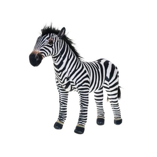 Zebra plyšová 28cm stojící 0m+ v sáčku