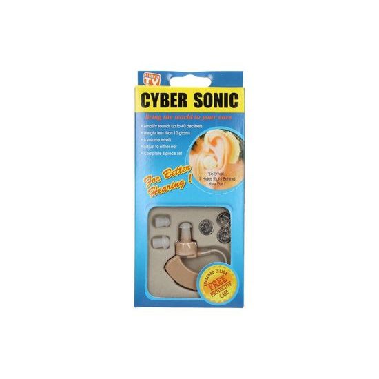 Ušní naslouchátko s ochranným pouzdrem - Cyber Sonic