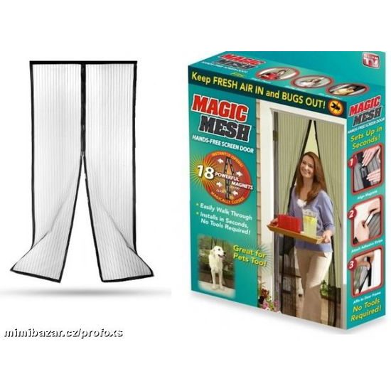 Magnetická síť proti hmyzu Magic Mesh - Béžová