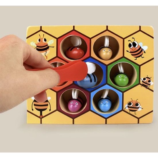 Dřevěná hra "Honeycomb"