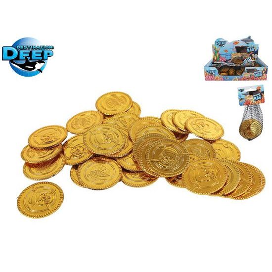Destination Deep zlaté mince 40ks v síťce 18ks v DBX