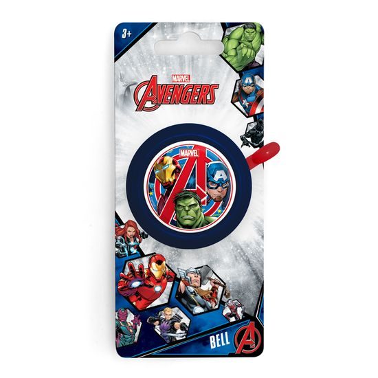 Kovový zvonek na kolo Avengers