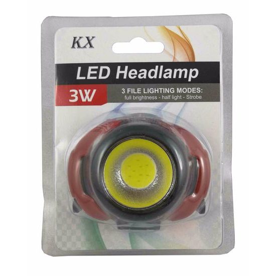 Čelovka LED 3W-Na baterie 3xAAA