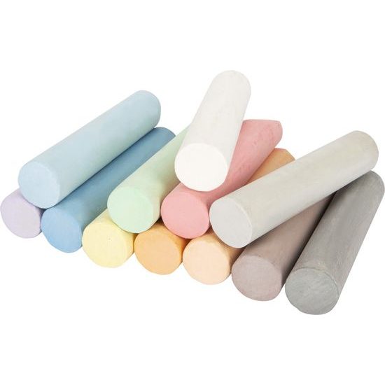 small foot Sada velké barevné křídy 3 balení