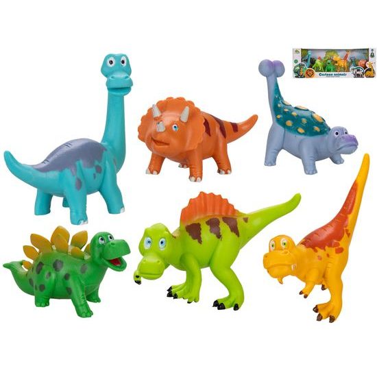 Dinosaurus 8-11cm 6ks v krabičce
