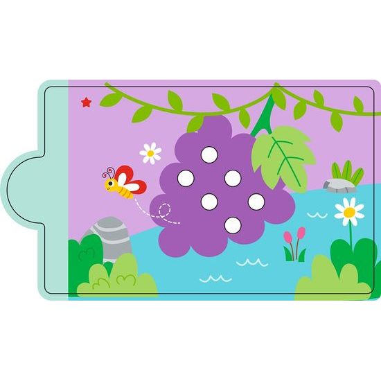 2Kids Toys Magnetická hra Třídění barev s dinosaurem