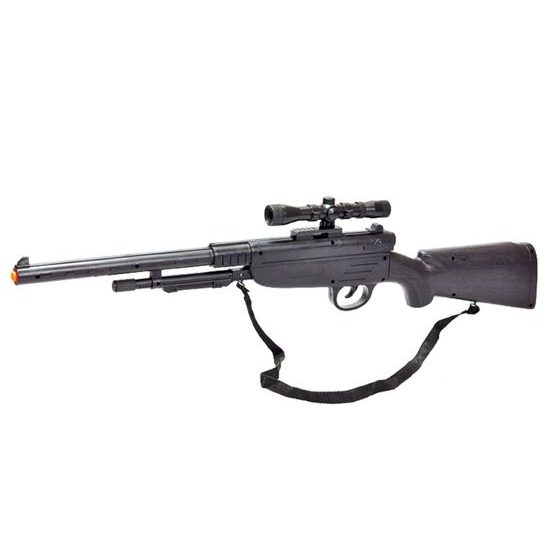 Puška klapací 67cm 2barvy na kartě