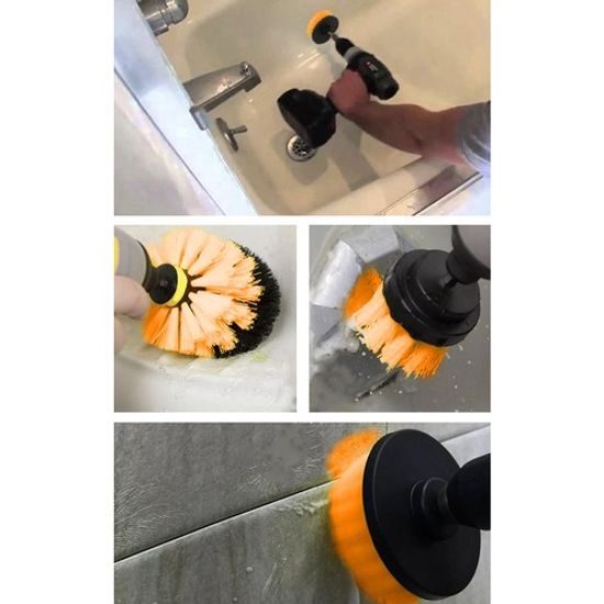 Čistící kartáče pro vrtačku