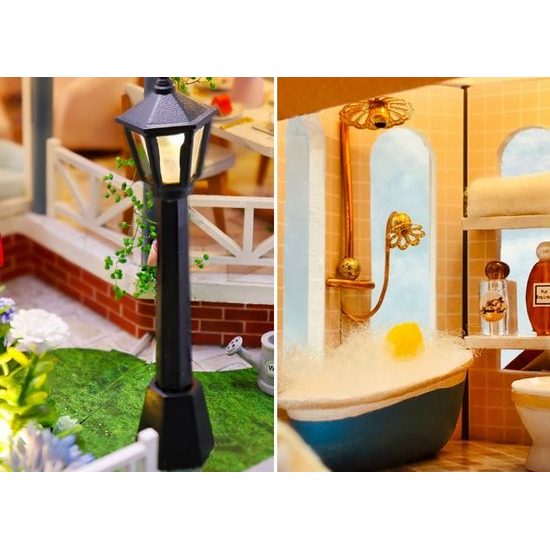 2Kids Toys miniatura domečku Dům barevné glazury