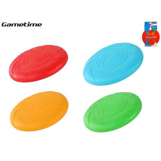 Gametime házecí disk měkký 18cm 4barvy v krabičce