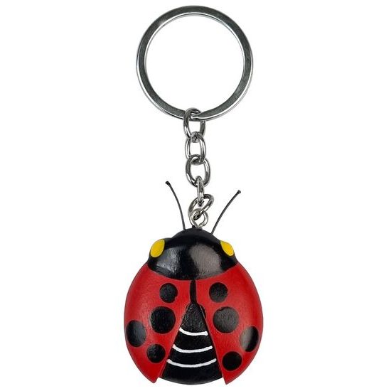 2Kids Toys Dřevěná klíčenka velká Beruška