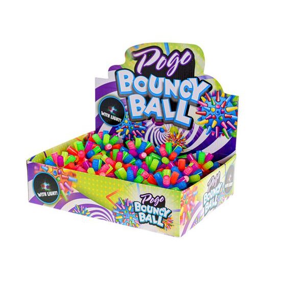 Toys&Trends hopík 7,5cm barevný na baterie se světlem 12ks v DBX