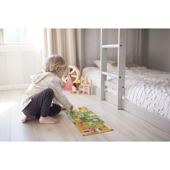 Petit Collage Bludiště a puzzle Farma