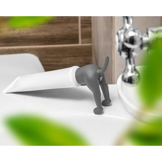 Vtipný zubní pasta dispenser - Psí zadek