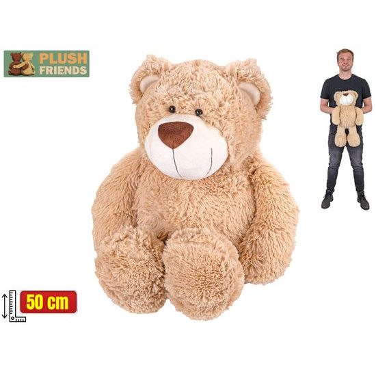 Plush Friends medvěd 50cm plyšový béžový 0m+