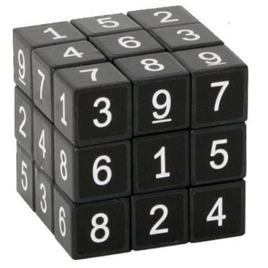 Kostka sudoku - černá