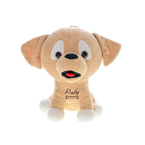 Zvířátka Piky, Rufy, Tamba, Damin plyšová 15cm 8ks v DBX