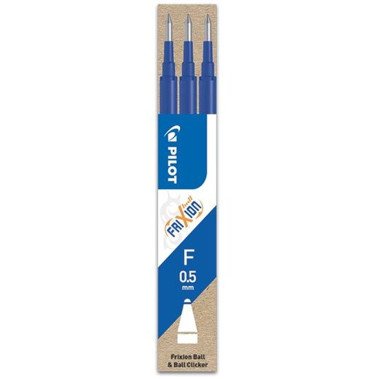 Náplň PILOT Frixion 0,5 mm, 3 ks - modrá 2065-003