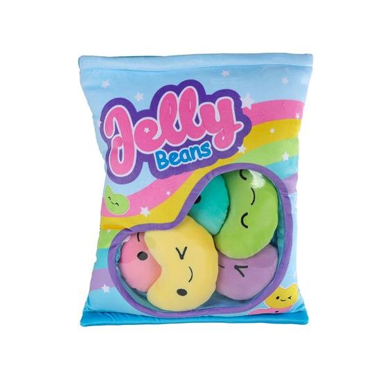 Fluffy Menu želé fazolky plyšové 18cm 5ks v plyšovém polštáři 0m+