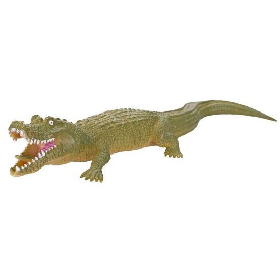 Jungle Expedition krokodýl 28cm 2barvy 8ks v DBX