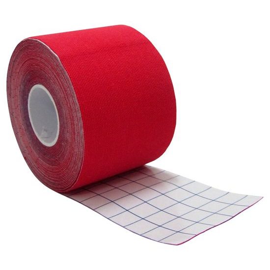 Trixline KINESIO páska 5cm x 5m - červená
