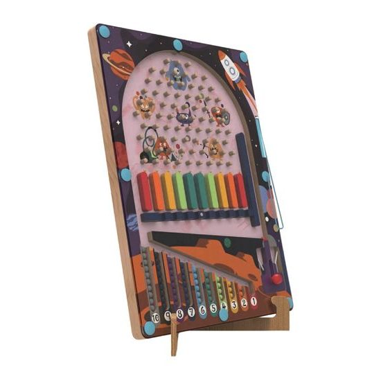 2Kids Toys Magnetický pinball Vesmír 2 v 1