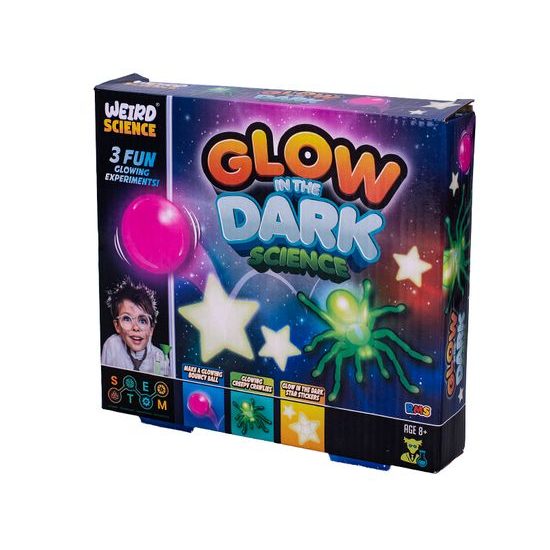 Glow in the dark - sada pokusů v krabičce