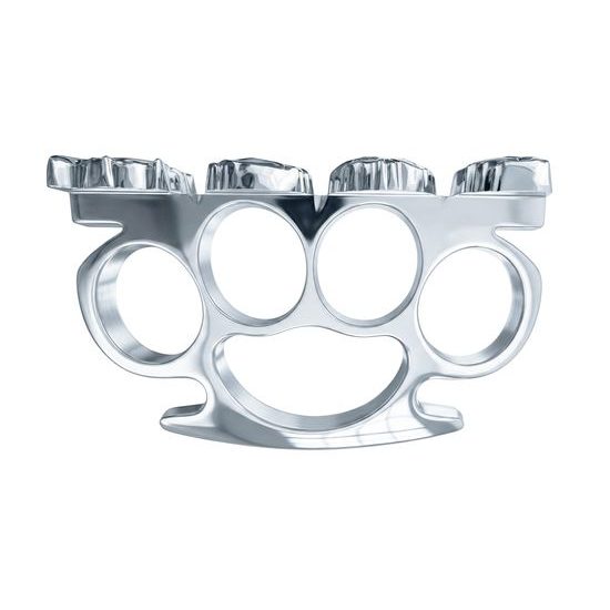Boxer na ruku mosazný - stříbrný 2156