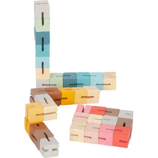 small foot Dřevěný hlavolam magický had 1 ks