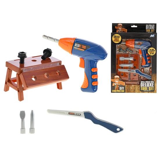 Sada nářadí s vrtačkou 18cm v krabičce