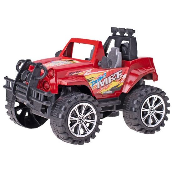 Auto terénní 17cm na setrvačník 2barvy v krabičce
