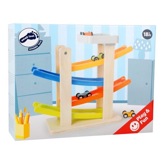 small foot Klip klap dráha s 4 autíčky