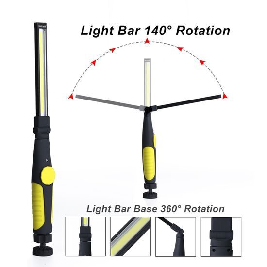 LED nabíjecí pracovní světlo s magnetem