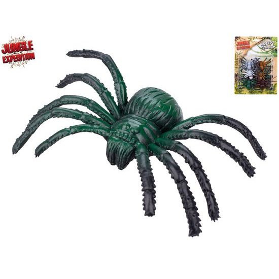 Jungle Expedition pavouk 6cm 8ks na kartě