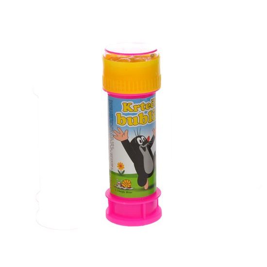 Krtečkův bublifuk 50ml 3druhy 2barvy 36ks v DBX