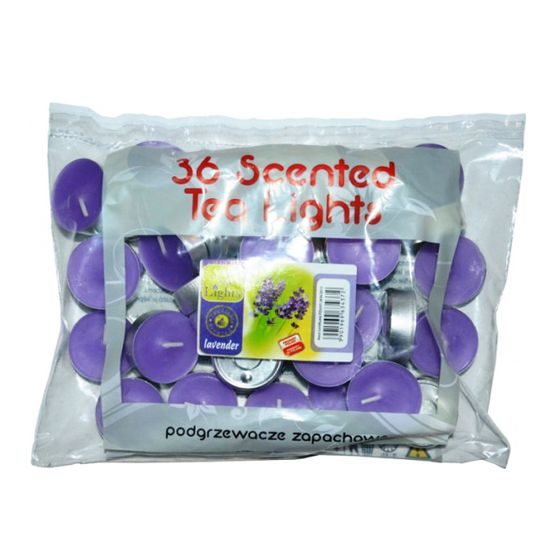 Admit Vonné čajové svíčky 36ks Lavender