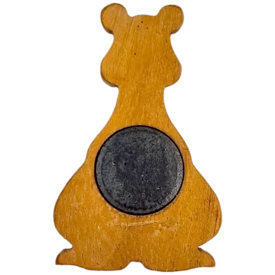 2Kids Toys Dřevěná magnetka velká Leopard