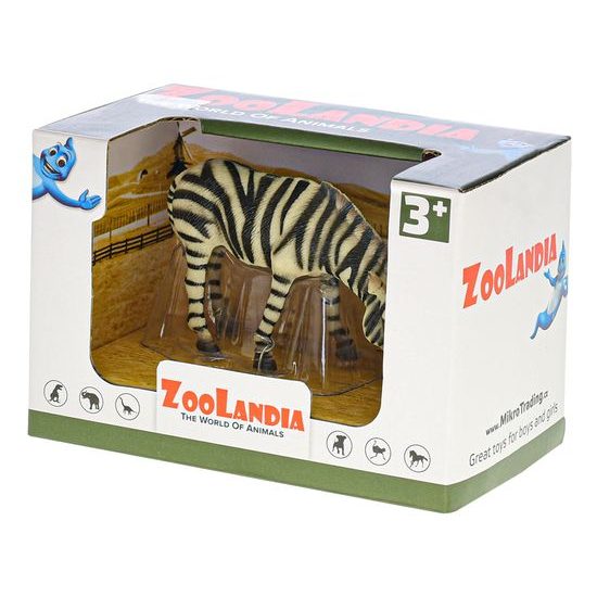 Zoolandia zebra/hroch 9,5-12cm v krabičce
