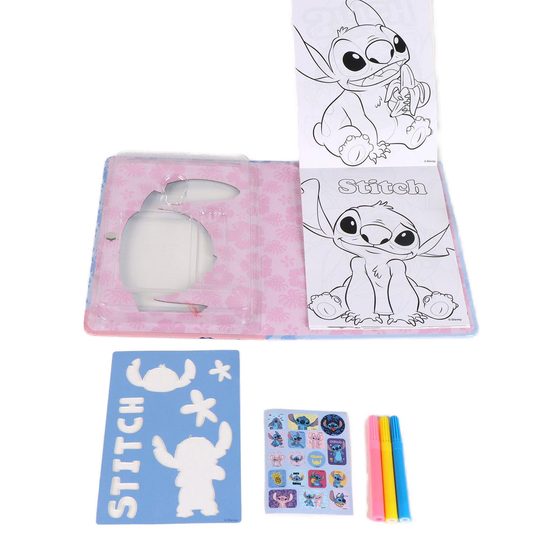 Omalovánková sada Stitch