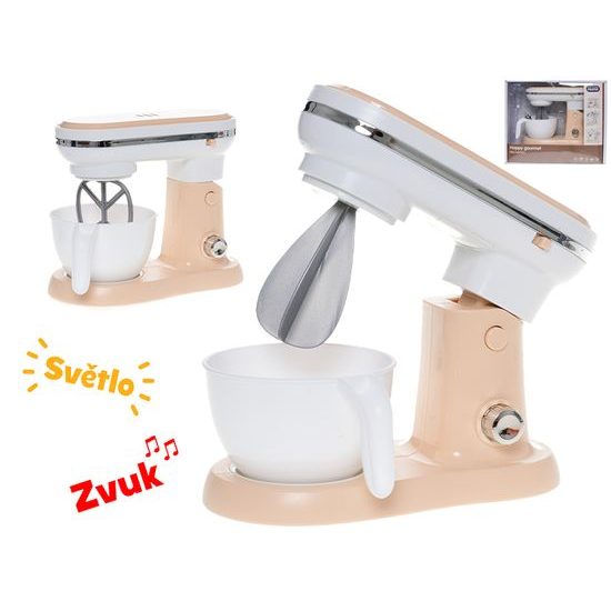 Kuchyňský robot 16,5cm na baterie se světlem a zvukem 18m+ v krabičce