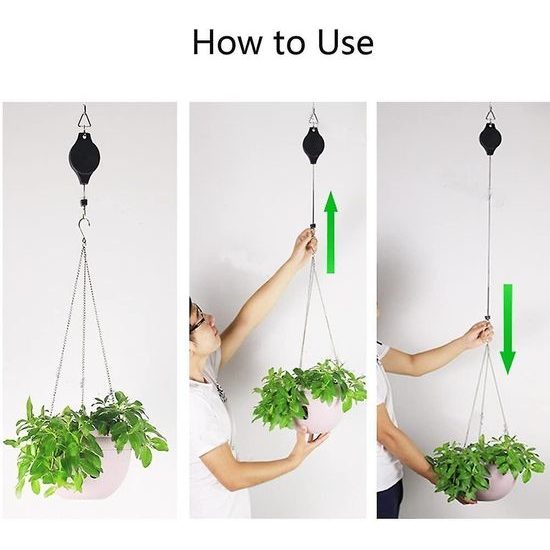 Výsuvný věšák na rostliny - PLANTPULL