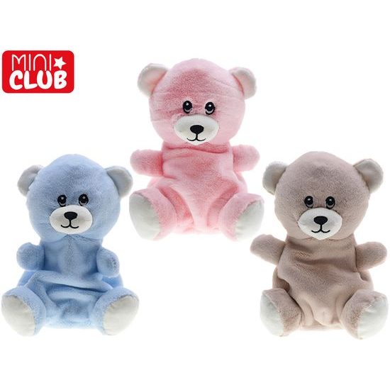 Mini Club medvídek plyšový 23cm 3barvy 0m+