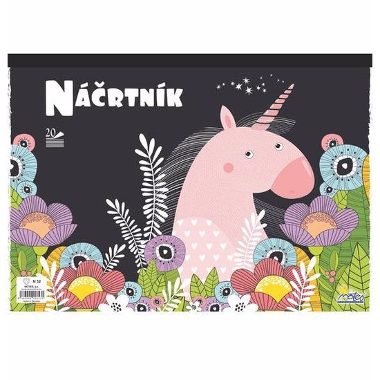 Náčrtník A3/20 listů