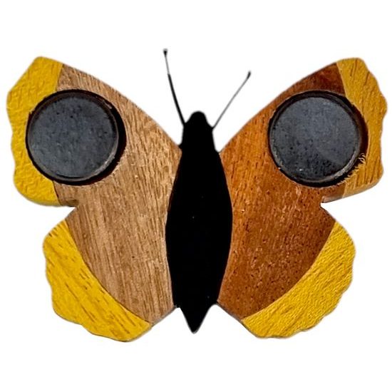 2Kids Toys Dřevěná magnetka velká Motýl