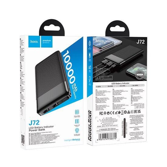 Easy Travel powerbanka 10000mAh ČERNÁ